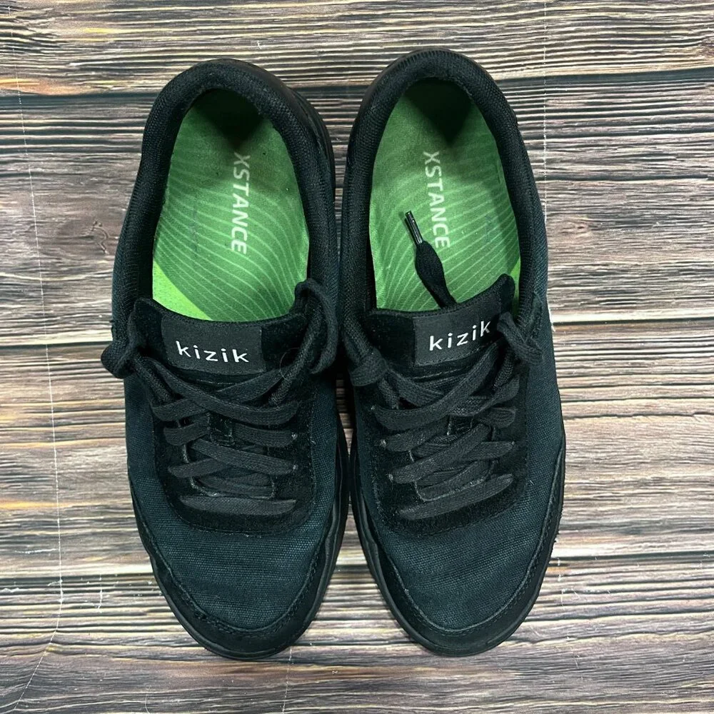 Kizik Prague Women's‎ Black Casual Slip On Shoes
